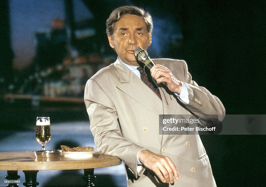 Harald Juhnke, ZDF-Show: 'Wie wärs heut mit Revue', 18.03.1984,