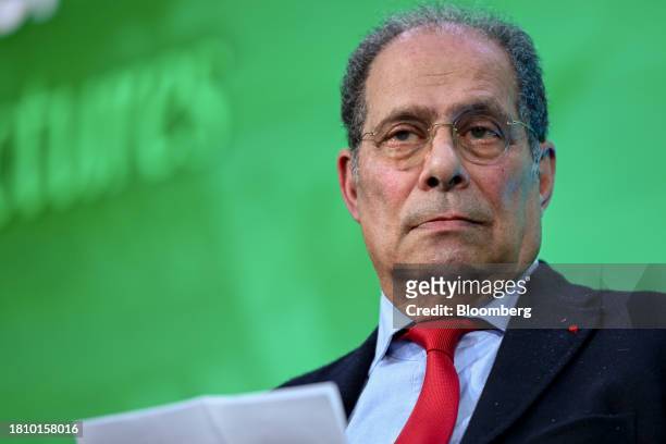 Thierry Dassault, deputy chief executive officer of Groupe Industriel Marcel Dassault SAS, during the International Economic Forum of the Americas...