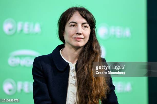 Gwenaelle Avice-Huet, executive vice president of Europe operations at Schneider Electric SE, during the International Economic Forum of the Americas...