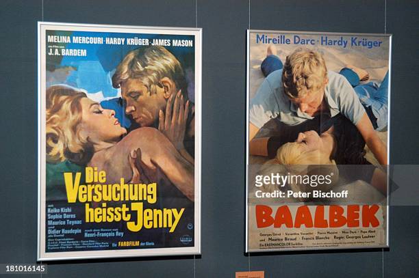 "Die Versuchung heisst Jenny", "Baalbek", Ausstellung zum 75. Geburtstag: "Die Welt des Hardy Krüger sen. - eine Hommage", Filmmuseum Berlin,...