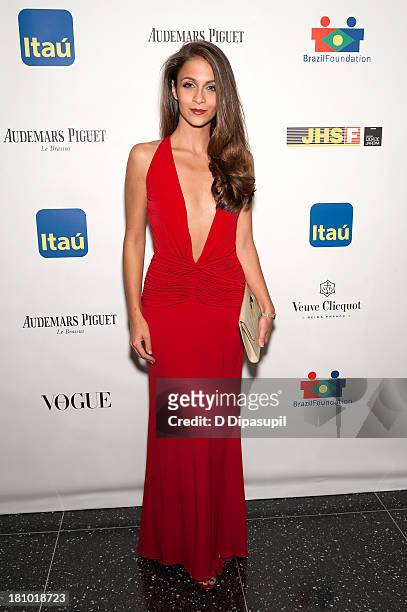 Kaitlin Monte attends the 11th Brazil Foundation NYC gala at The Museum of Modern Art on September 18, 2013 in New York City.