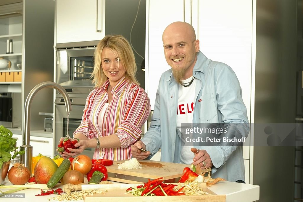 Ralf Zacherl (PRO7-Star-Koch), Tina Ruland, ARD-Koch-Show: 'Verf