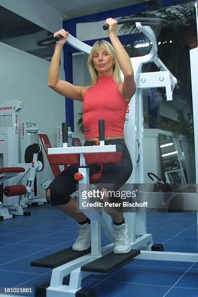 Gabriele Eckle , Hückelhoven, , Fitness, Workout, Training, Trainingsgerät, Fitnessstudio, Gewichte,