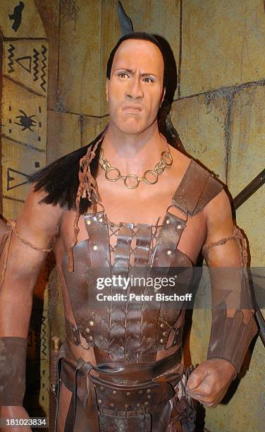 The Rock als "Scorpion King" , Wax Museum, Wachsfigur, Los Angeles, LA, Kalifornien, Californien, USA, Amerika, Nordamerika, Reise, Hollywood, ,...