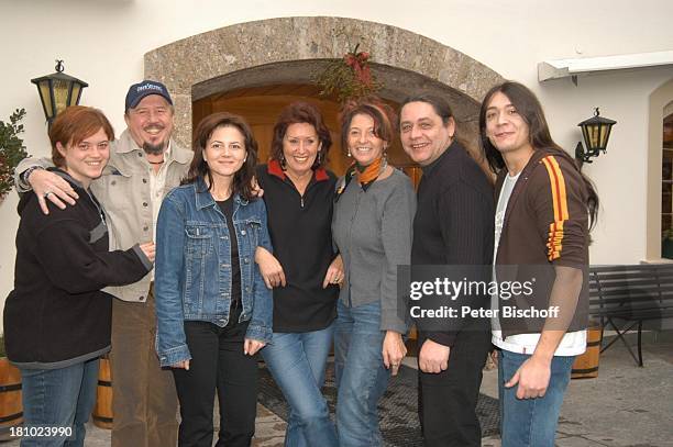 Peter Steinlechner , Tochter Petra Steinlechner Tochter Anita Steinlechner, Lebensgefährtin Barbara Knöferl, Elisabeth Eberharter, Alfred Eberharter,...