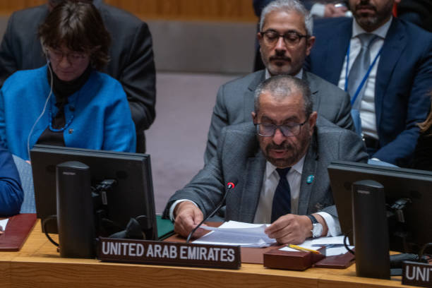 NY: United Nations Security Council Meets On Israel Hamas War