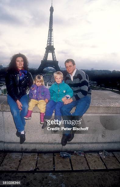 Gernot Endemann, Tochter Marine Endemann, , Tochter Alicia Endemann, , Ehefrau Jocelyne Boisseau, , Paris, Frankreich, Europa, Familie, Eltern,...