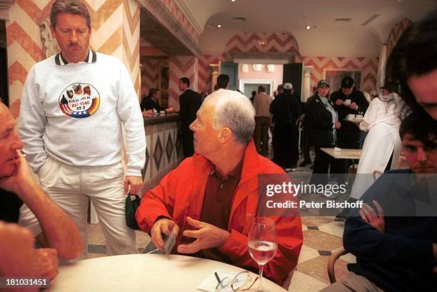 Franz Beckenbauer , Karl-Heinz Reichenwallner , "Eagles" Golf-Turnier, ancelada bei Marbella/Costa del Sol/Spanien, , Golf Club "Los Flamingos",...