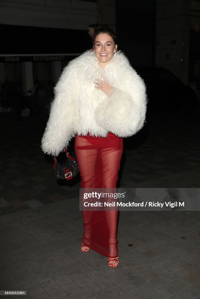 Celebrity Sightings In London - November 23, 2023