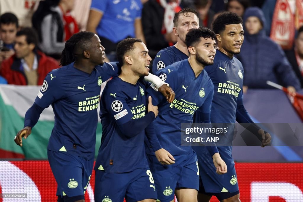 UEFA Champions League 2023/24Sevilla FC v PSV Eindhoven