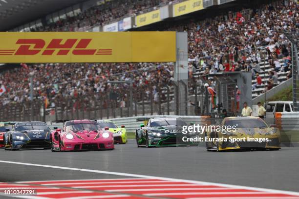 Start Of The 6 Hours Of Fuji 2023 during the 6 Hours of Fuji Race at Fuji International Speedway on September 10, 2023 in Oyama, Japan.