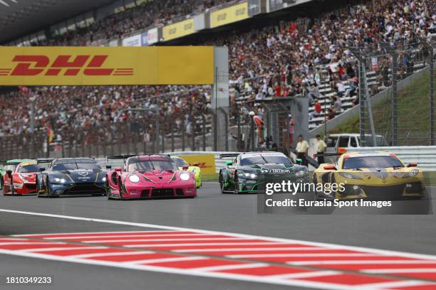 Start Of The 6 Hours Of Fuji 2023 during the 6 Hours of Fuji Race at Fuji International Speedway on September 10, 2023 in Oyama, Japan.