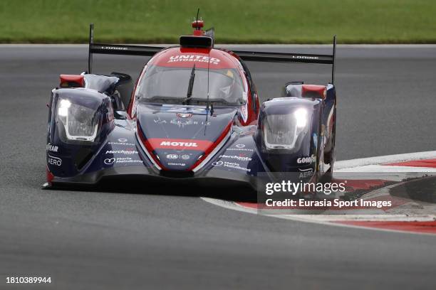 United Autosports - Oreca 07/Gibson - Frederick Lubin Philip Hanson Filipe Albuquerque during the Free Practice at Fuji International Speedway on...