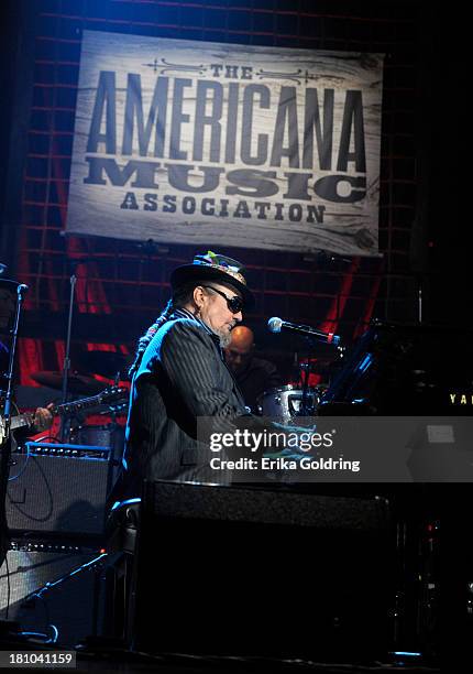 Dr. John performs at the 12th Annual Americana Music Honors And Awards Ceremony Presented By Nissan on September 18, 2013 in Nashville, United States.