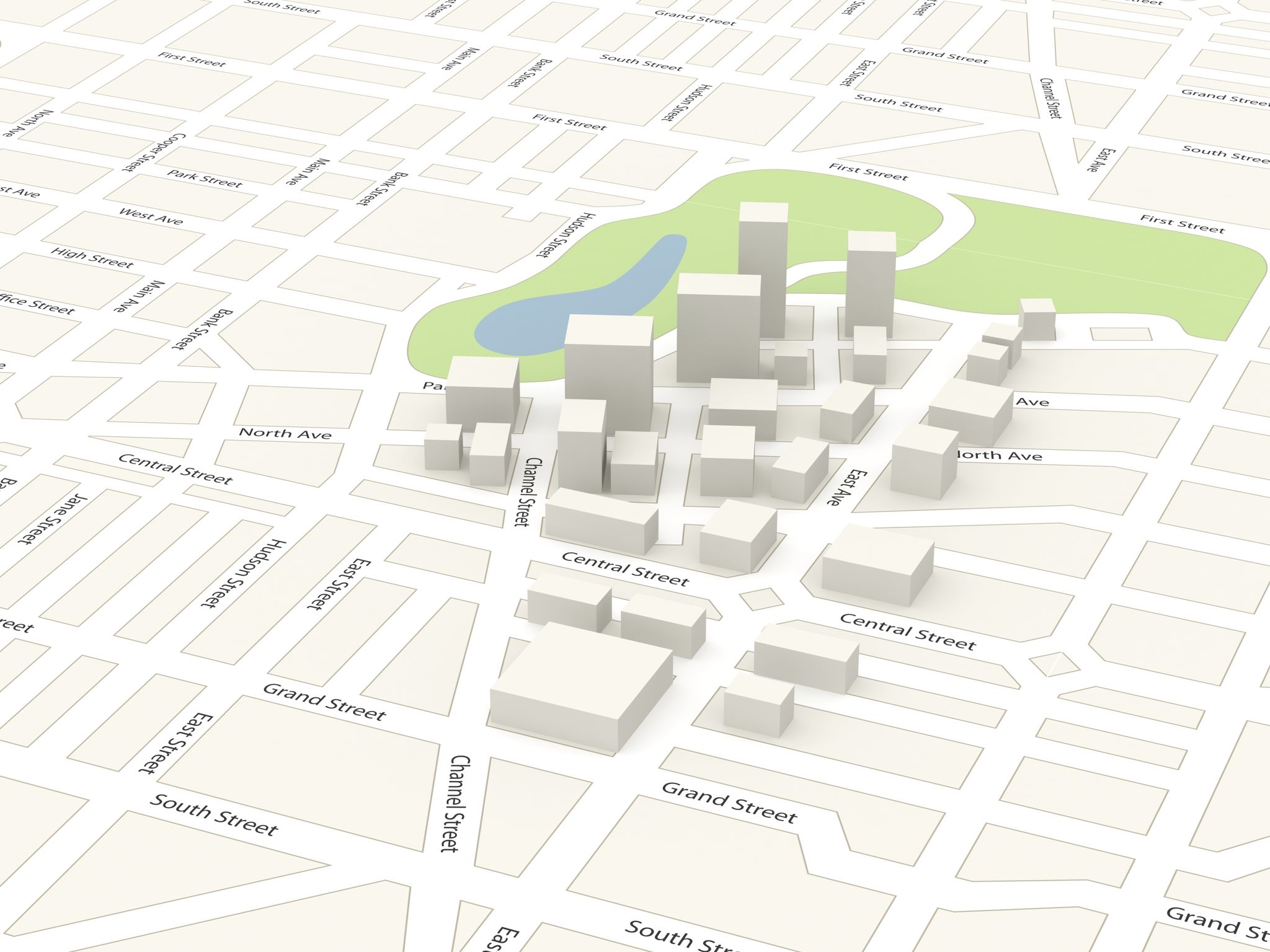 city map