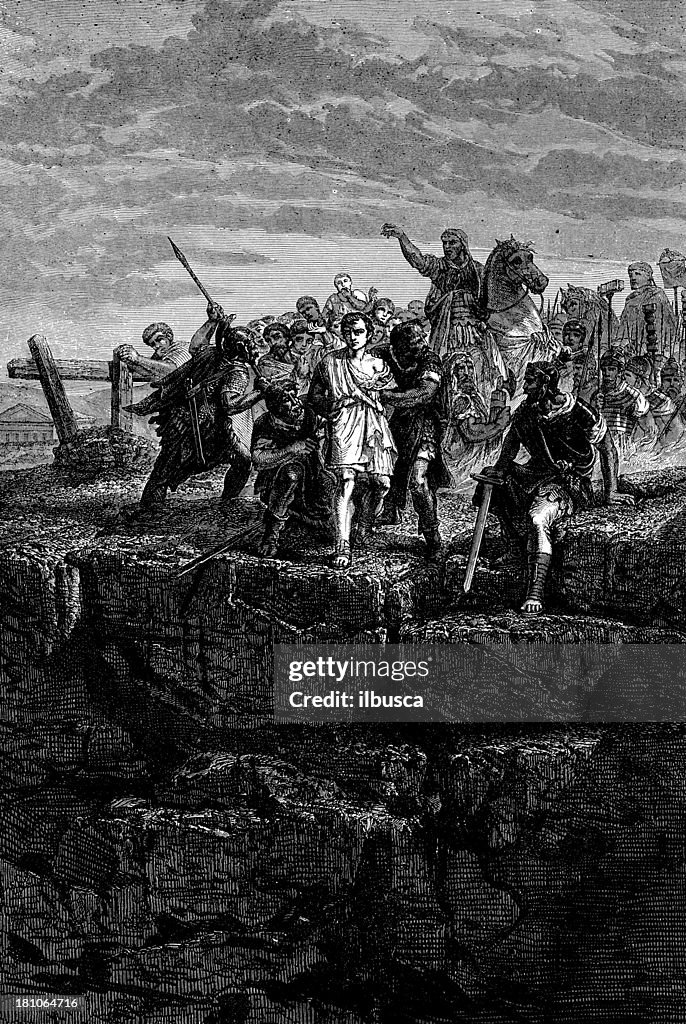 Antique Illustration Of Execution High-Res Vector Graphic - Getty Images