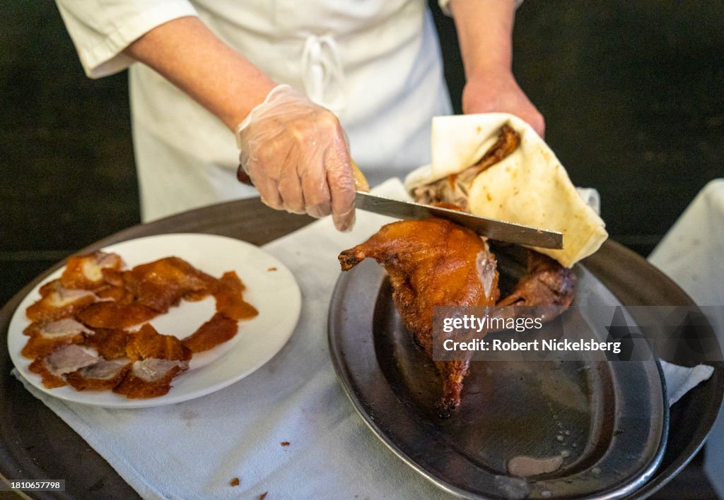 Thanksgiving Day In New York City's Chinatown