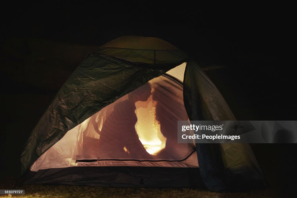 Camping romance