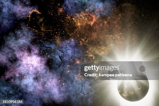 Conceptual universe and galaxies supernova concept Conceptual universe and galaxies supernova concept