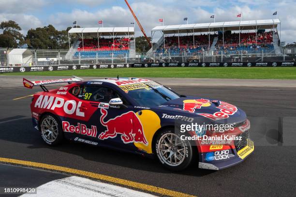 Shane van Gisbergen driver of the Red Bull Ampol Racing Chevrolet Camaro ZL1 during the VAILO Adelaide 500, part of the 2023 Supercars Championship...