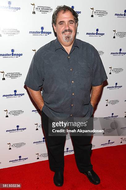 Producer Jon Landau attends the International 3D Society & Advanced Imaging Society 3D Products Of The Year Awards at Paramount Studios on September...