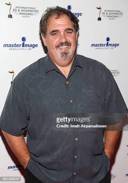 Producer Jon Landau attends the International 3D Society & Advanced Imaging Society 3D Products Of The Year Awards at Paramount Studios on September...