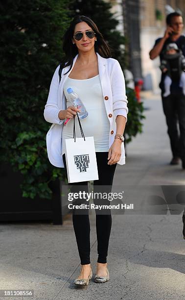 Lauren Silverman is seen in Soho on September 18, 2013 in New York City.