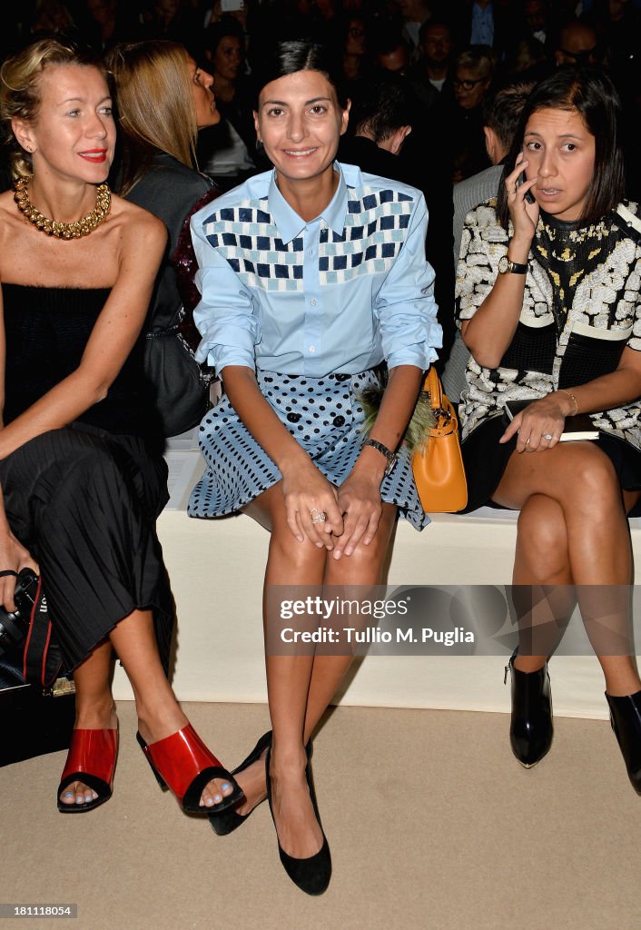 Max Mara - Front Row - Milan Fashion Week Womenswear Spring/Summer 2014