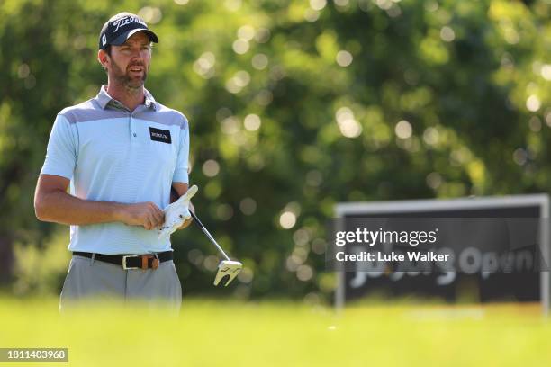 Scott Jamieson of Scotland looks on on the 16th hole during Day Two of the Joburg Open at Houghton GC on November 24, 2023 in Johannesburg, South...