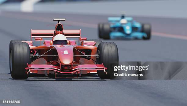 racing cars - racewagen stockfoto's en -beelden