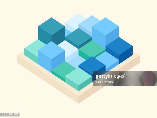 data analytics statistics platform chart abstract background - donut chart stock illustrations