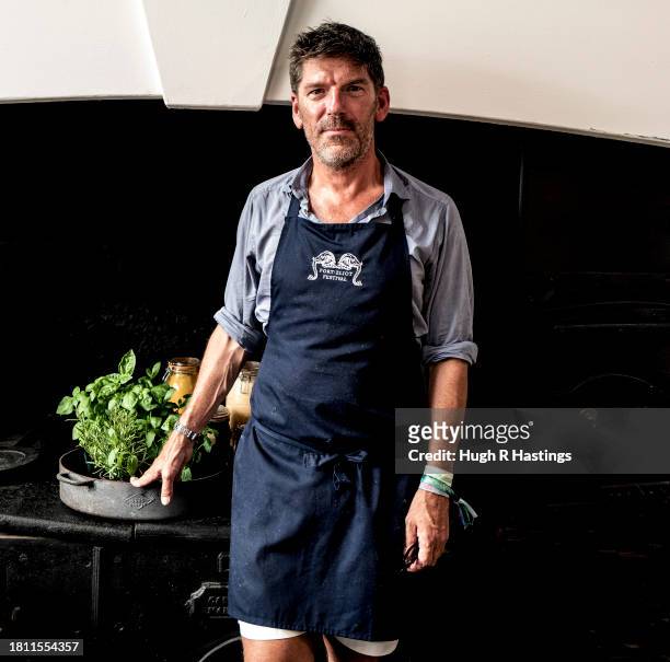 Russell Norman, restaurant owner, TV star, chef and founder of the Polpo and Brutto restaurants, poses for the photographer on July 28, 2018 at the...