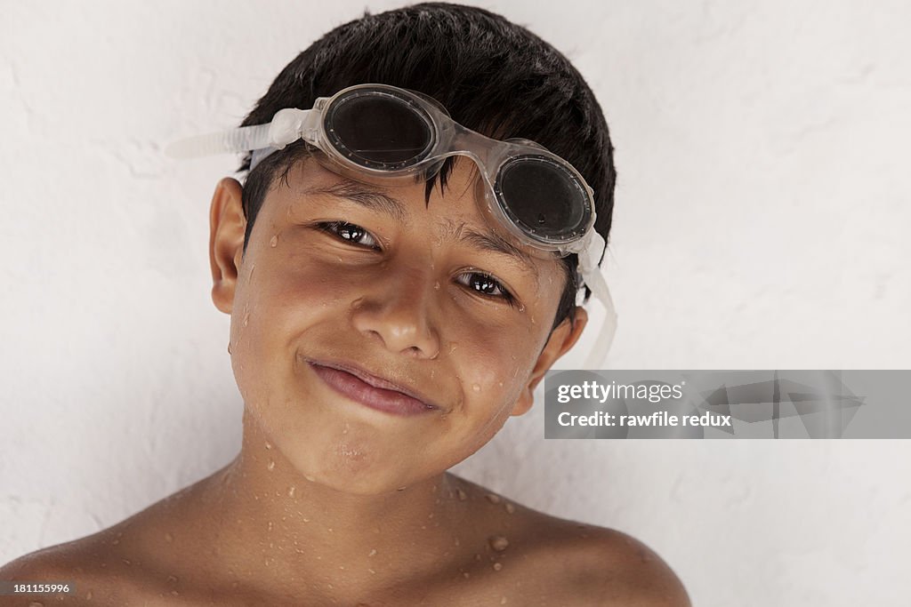 A young swimmer