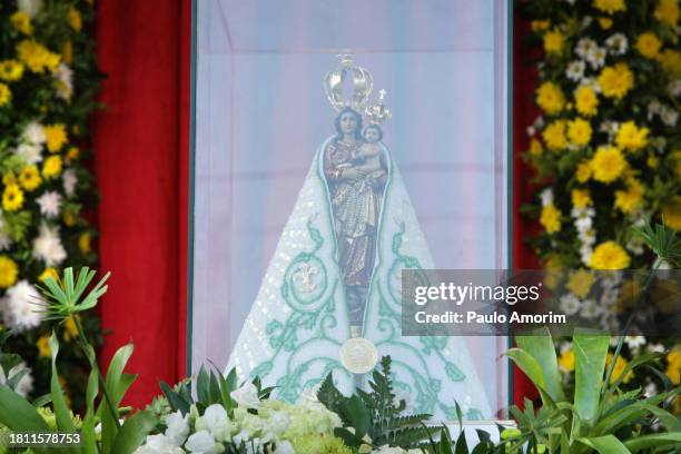 cirio of our lady of nazareth celebrations in belém,brazil - pilgrimage stock pictures, royalty-free photos & images
