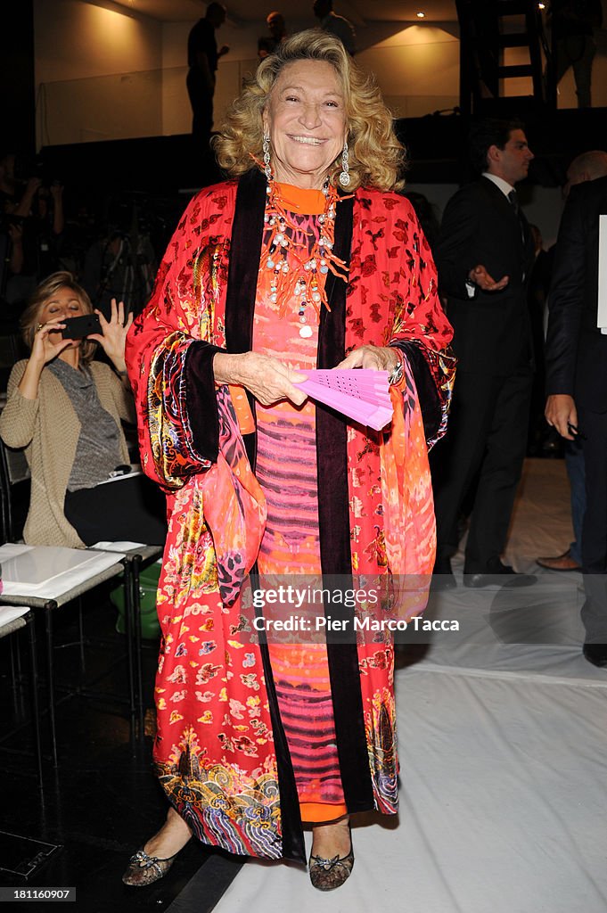 Krizia - Front Row - Milan Fashion Week Womenswear Spring/Summer 2014