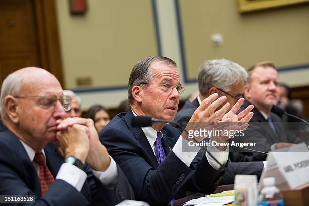 Thomas Pickering, retired U.S. Ambassador and Chairman of the Benghazi Accountability Review Board, Admiral Mike Mullen, former Chairman of the Joint...