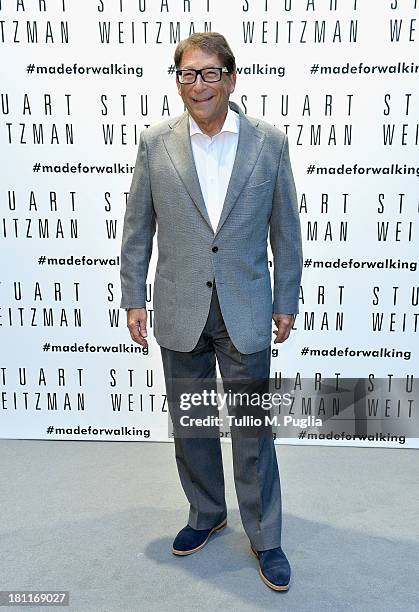 Shoe designer Stuart Weitzman attends the Kate Moss Celebrates Stuart Weitzman Flagship Store Opening Designed By Zaha Hadid as a part of Milan...