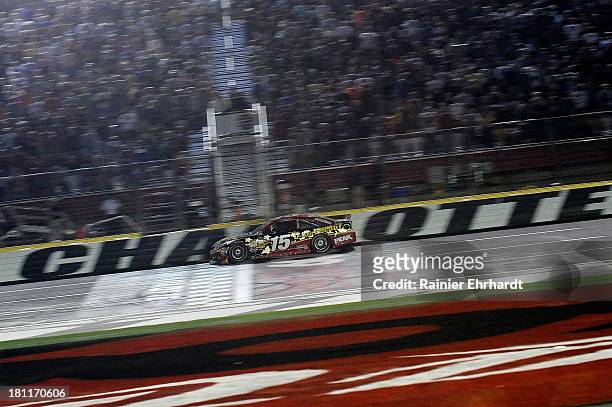Clint Bowyer, driver of the 5-hour ENERGY Toyota, during the NASCAR Sprint Cup Series Coca-Cola 600 at Charlotte Motor Speedway on May 26, 2013 in...