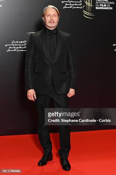 Mads Mikkelsen attends the opening ceremony during the 20th Marrakech International Film Festival on November 24, 2023 in Marrakech, Morocco.