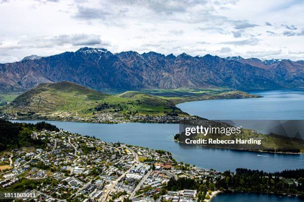 queenstown, new zealand - queenstown stock-fotos und bilder