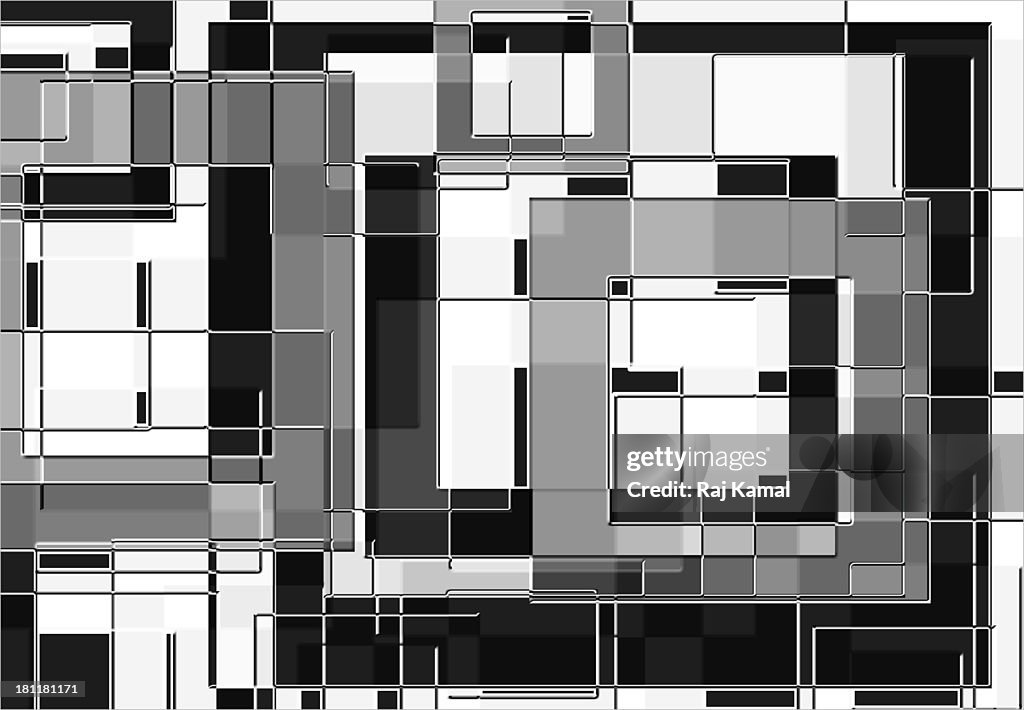 Rectangular Line Design Creative Rectangular Lines And Blocks Design High-Res Vector Graphic ...
