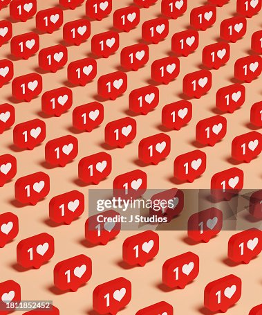 Like icon grid pattern Like icon grid pattern