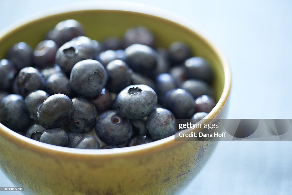Fresh blueberries