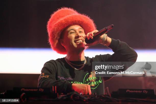 Jax Jones performs at Hits Live: Birmingham at Resorts World Arena on November 24, 2023 in Birmingham, England.