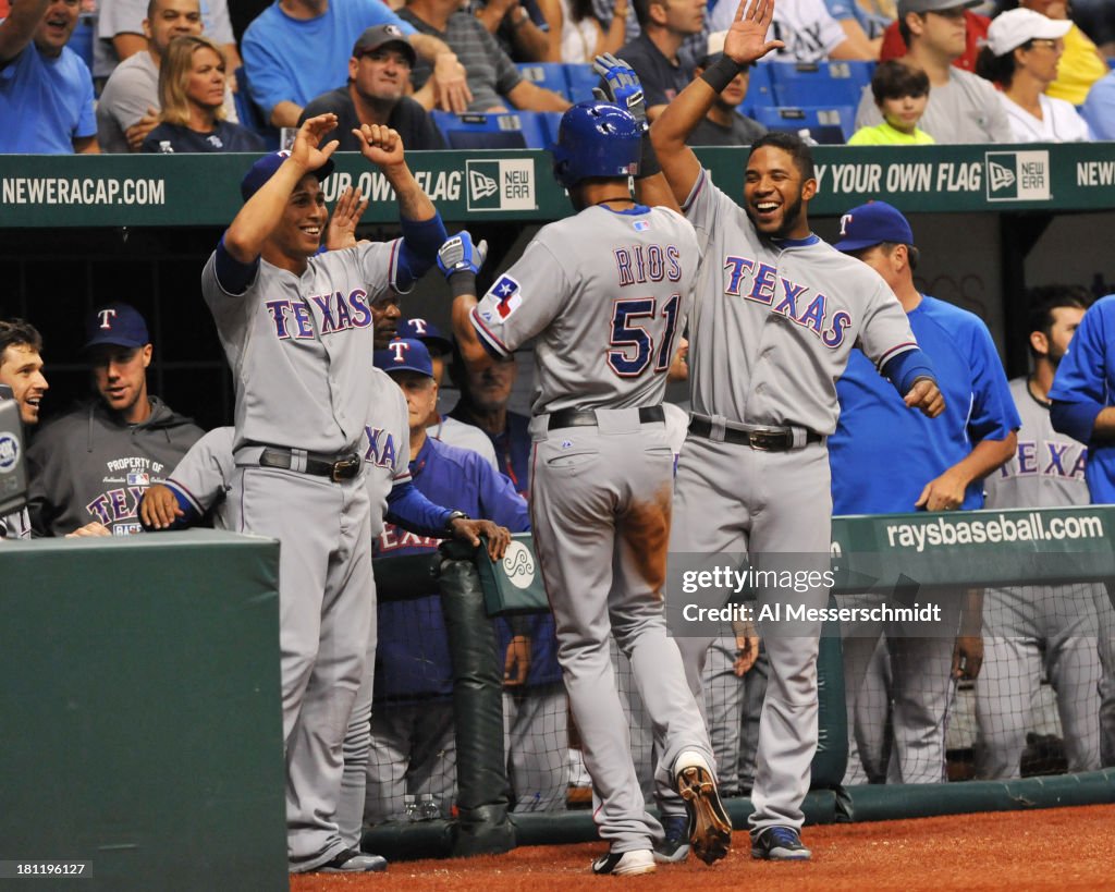 Texas Rangers v Tampa Bay Rays