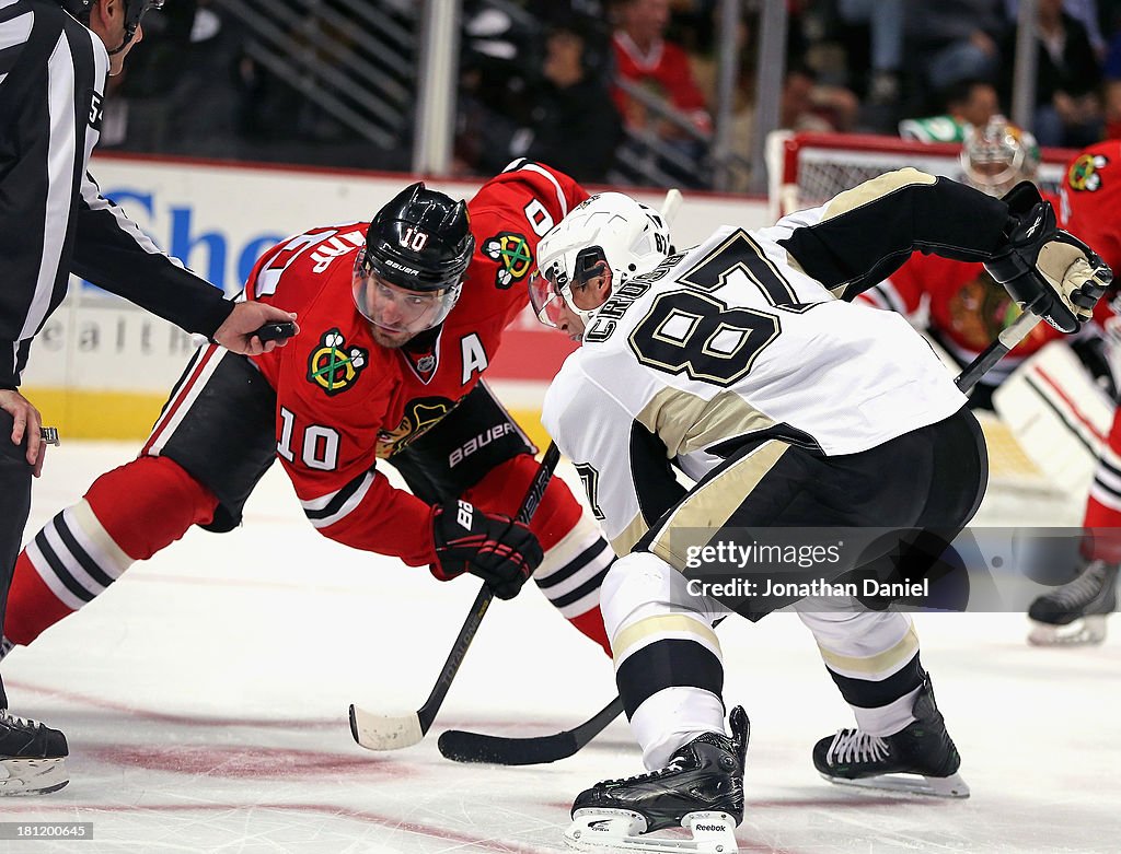 Pittsburgh Penguins v Chicago Blackhawks