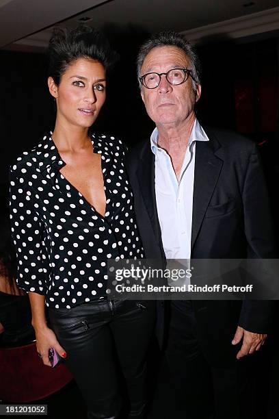 Charles Craven and Claire Safronoff attend 'A.Club Party' at Castel on September 19, 2013 in Paris, France.