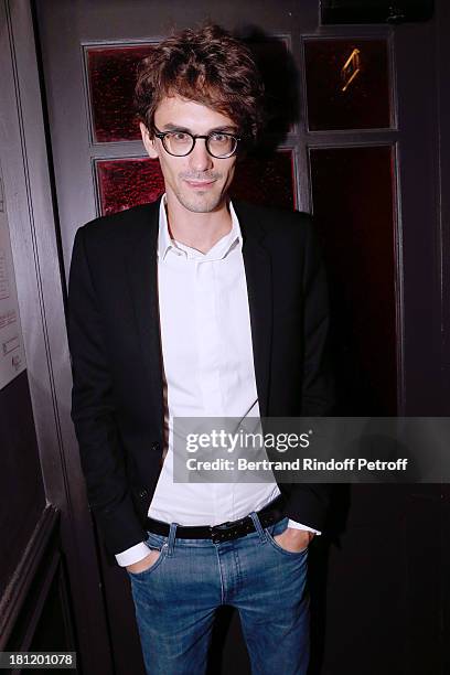 Director Hugo Gelin attends 'A.Club Party' at Castel on September 19, 2013 in Paris, France.