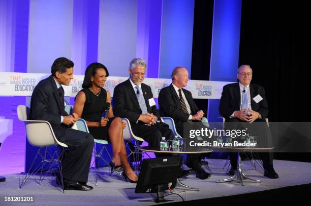 Fareed Zakaria, Former US secretary of the State and professor Condoleezza Rice, Assistant to the President for Science and Technology John Holdren,...