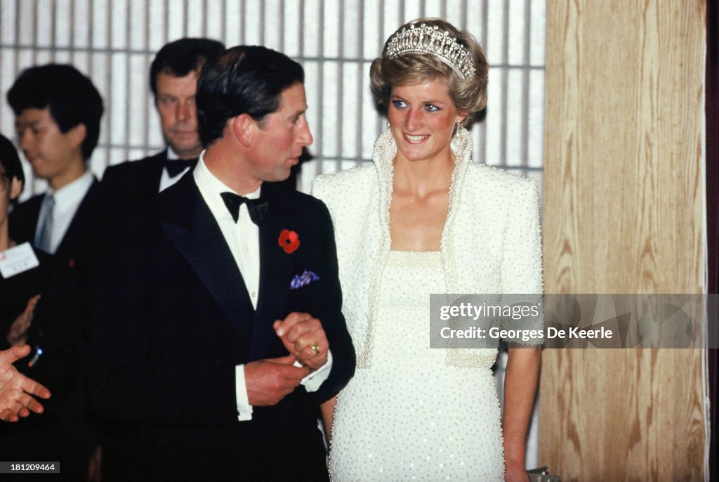 Charles And Diana In Hong Kong